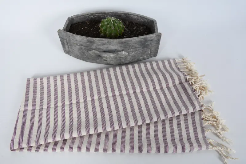 Favores de boda, toalla de invitados, regalos de despedida de soltera, paño de cocina personalizado, primer regalo de aniversario de bodas, toalla a rayas de algodón 40x24, toalla de cocina - 4