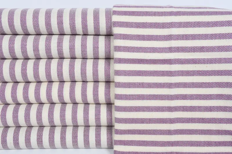Favores de boda, toalla de invitados, regalos de despedida de soltera, paño de cocina personalizado, primer regalo de aniversario de bodas, toalla a rayas de algodón 40x24, toalla de cocina - 1
