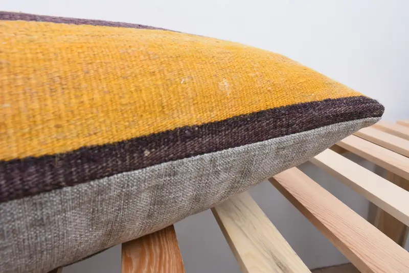 Seat Cushion Cover, Car Pillow Case, Cushion Case, 12x48 Red Pillow Sham, Antique Pillows, Outdoor Bolster Pillow Sham, Kilim Pillow, Vintage Pillow - 7