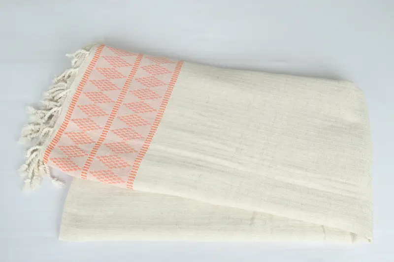 Custom Gifts, Beach Wedding Favor, Aesthetic Blanket, Housewarming Gift, Personalized Gifts, 100x88 Linen Kilim Design Towel, Turkish Blanket - 6