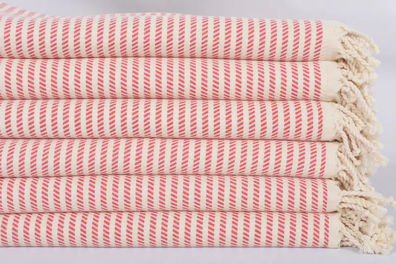 Best Beach Towel, Oversized lightweight Turkish bath towel USA, Gifts For Him, Bridal Shower Gift, 70x40 Cotton Polka Dot Towel, Gift For Bride - 3