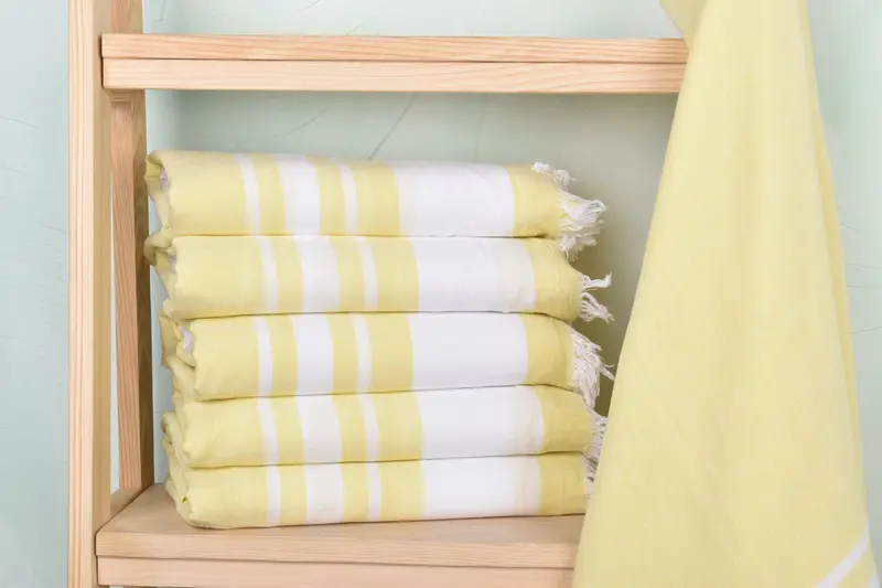 Monogram Towels, Bachelorette Party Gifts Bridesmaids, Gifts For Him, Christmas Favors, Absorbent towel, Summer Towel, 68x36 Cotton Striped Towel - 2