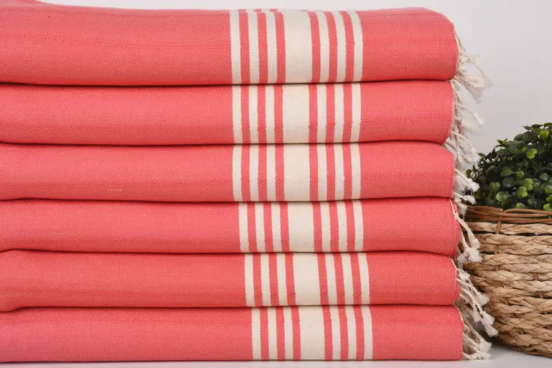 Beach Wedding Favor, 64x36 Cotton Striped Towel, Wedding Hand Made Gift, Bride Gift, Personalized Bridesmaid Gift, Large Turkish Towel, Summer Gift - 2
