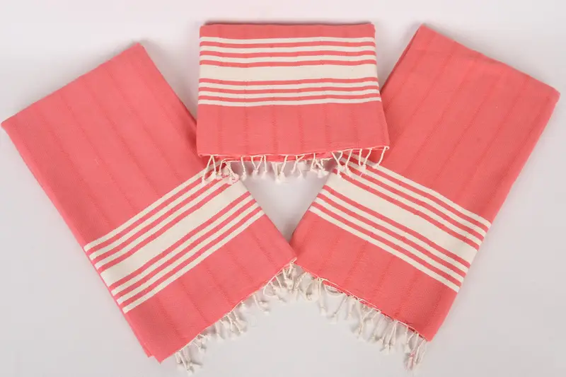 Beach Wedding Favor, 64x36 Cotton Striped Towel, Wedding Hand Made Gift, Bride Gift, Personalized Bridesmaid Gift, Large Turkish Towel, Summer Gift - 6