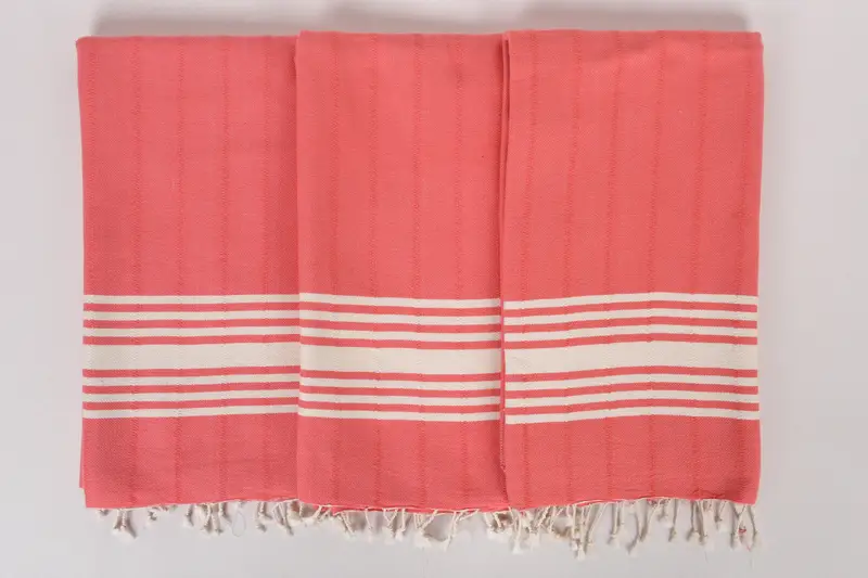 Beach Wedding Favor, 64x36 Cotton Striped Towel, Wedding Hand Made Gift, Bride Gift, Personalized Bridesmaid Gift, Large Turkish Towel, Summer Gift - 7