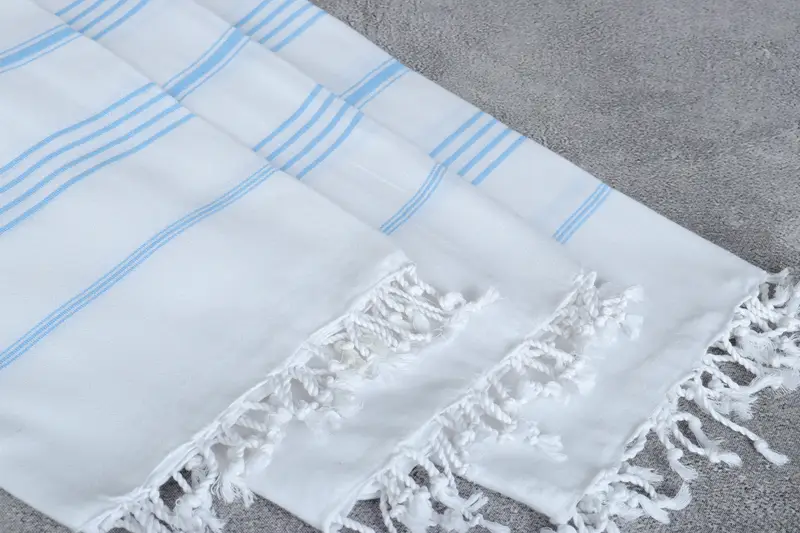 Turkish Towel Bulk, Turkish Towel Beach, Wedding Gift, Gift For Bride, Gifts For Him, 70x40 Cotton Striped Towel, First Wedding Anniversary Gift - 5