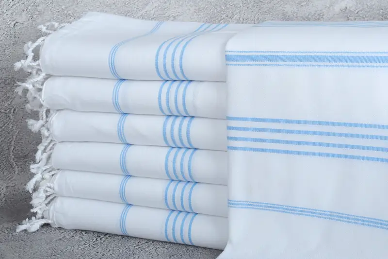 Turkish Towel Bulk, Turkish Towel Beach, Wedding Gift, Gift For Bride, Gifts For Him, 70x40 Cotton Striped Towel, First Wedding Anniversary Gift - 1