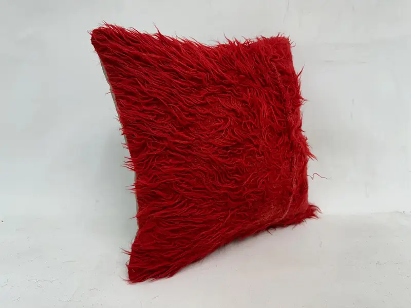 Vintage Pillow Case, 20x20 Red Pillow Sham, Floor Pillow, Shabby Chic Pillow Sham, Gift Pillow, Kilim Pillow, Pillow Sham, Turkish Kilim Pillow - 3