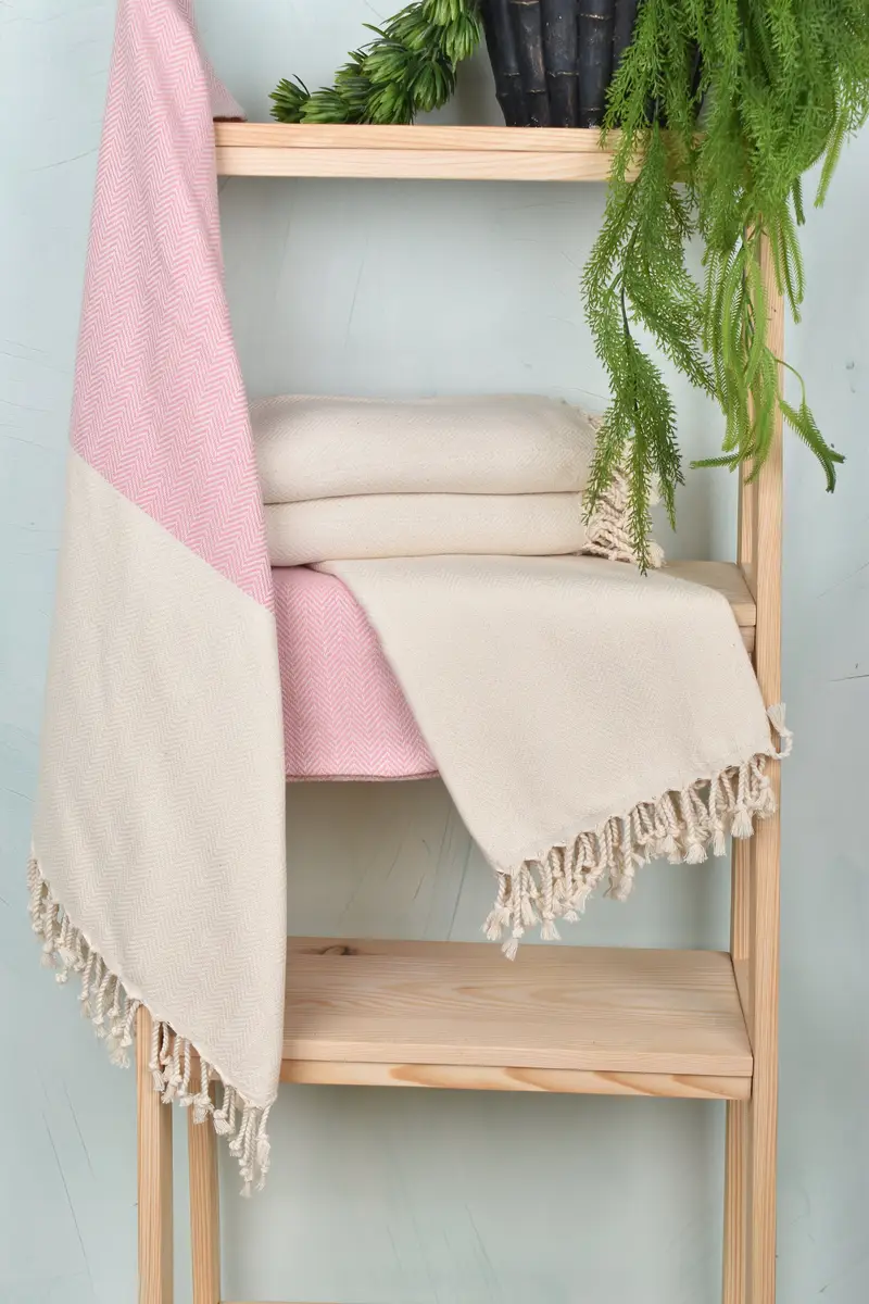 Bachelorette Party Favors, 70x36 Cotton Zig zag Towel, Fouta towel, Summer Towel, Personalized Beach Towel, Bachelorette Party Favors Beach - 7