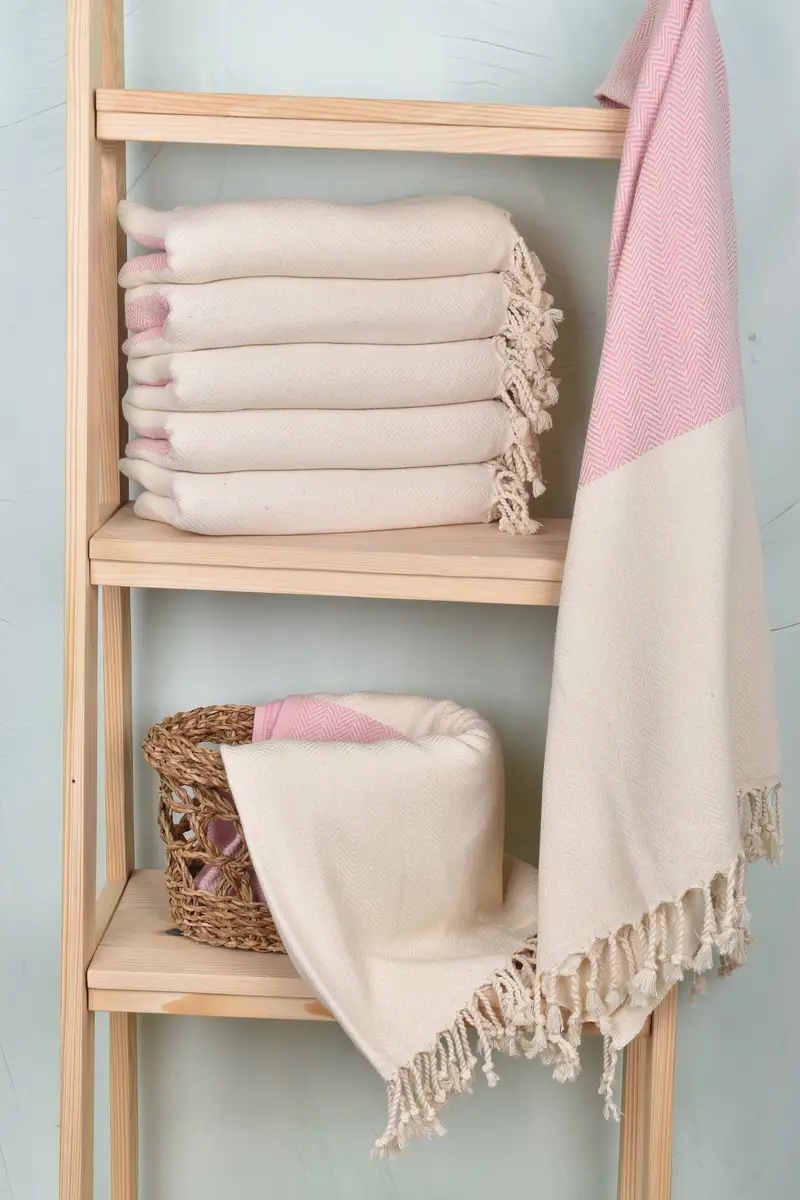 Bachelorette Party Favors, 70x36 Cotton Zig zag Towel, Fouta towel, Summer Towel, Personalized Beach Towel, Bachelorette Party Favors Beach - 4