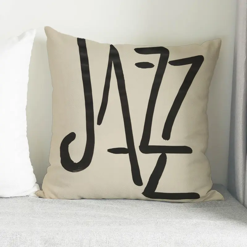 Jazz-inspiriertes modernes bedrucktes Kissen: Heimdekoration im Matisse-Stil