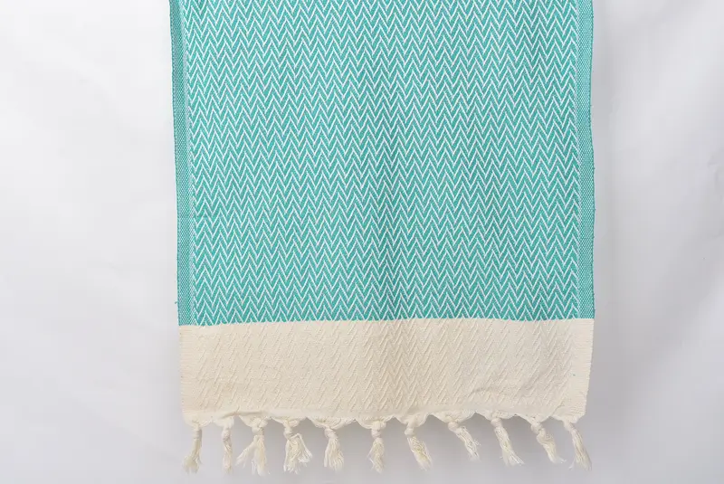 Mutfak Havlu, Ev Dekoru Hediyesi, En İyi Arkadaş Hediyesi, 34x18 Pamuk Zikzag Tasarım Havlu, Monogram Mutfak Havlu, Memorial Hediyesi, Nedime Hediyeleri - 15