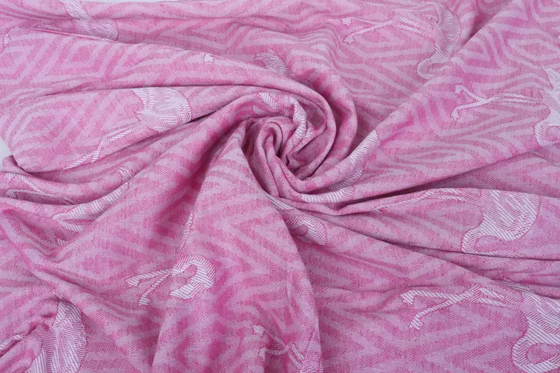 Organic Cotton Towel, Engagement Gift, Bridal Shower Gift, Quick-dry towel, Wedding Gifts Towel, 70x40 Cotton Flamingo Patterned Towel - 7