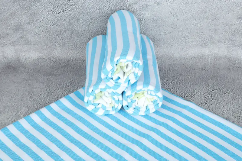 Monogram Turkish Towel, Absorbent towel, Bridemaids Beach Towel, Turkish Towel Bulk, House Warming Gift, Bachelor Gifts, 70x40 Cotton Striped Towel - 7
