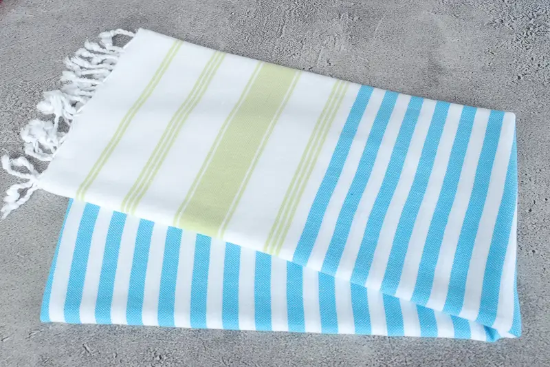Monogram Turkish Towel, Absorbent towel, Bridemaids Beach Towel, Turkish Towel Bulk, House Warming Gift, Bachelor Gifts, 70x40 Cotton Striped Towel - 6