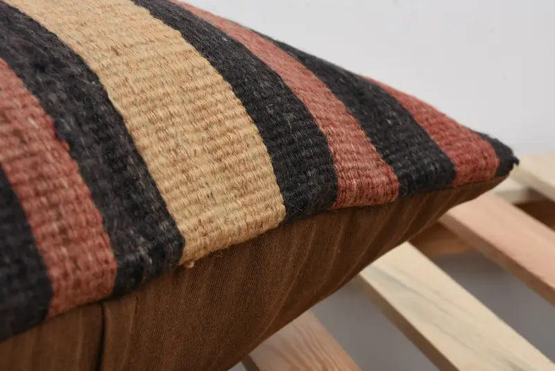 Aztec Cushion Cover, Pillow Cover, Pillow for Sofa, Ethnical Kilim Rug Pillow, Vintage Kilim Pillow, Handmade Pillow Case, 20x20 Red Cushion Cover - 7