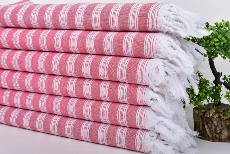 70x40 Cotton Striped Towel, Best Friend Gift, Christmas Favors, Scarf Towel, Custom Beach Towel, Summer Gift, Best Wedding Gift, Luxury Beach Towel - 3