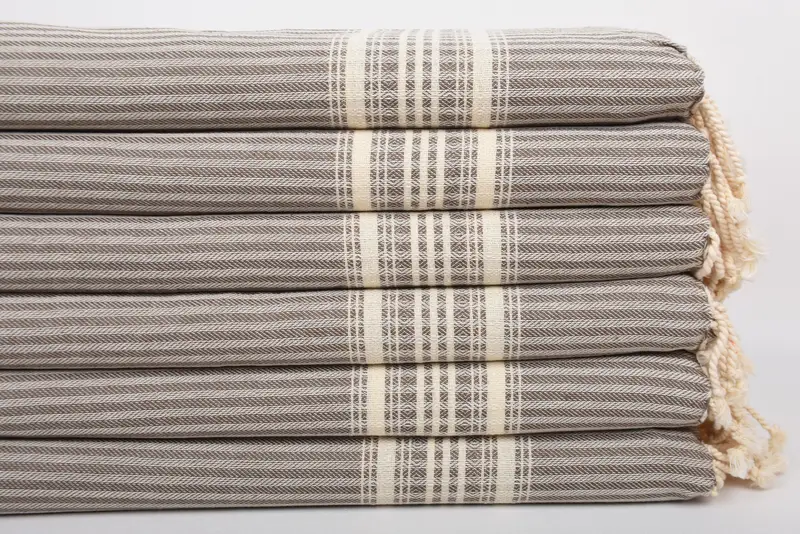 Personalized Gifts, Bridesmaid Gift, Bride Gift, Gift For The Home Decor, 40x18 Cotton Striped Towel, Bridesmaid Gifts, Monogram Hand Towel - 3