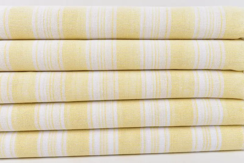 Sand-Resistant Peshtemal, Memorial Gift, Custom Gift, 70x40 Cotton Striped Towel, Peshtemal Towel, Organic Towel, Personalized Towel, Organic towel - 2