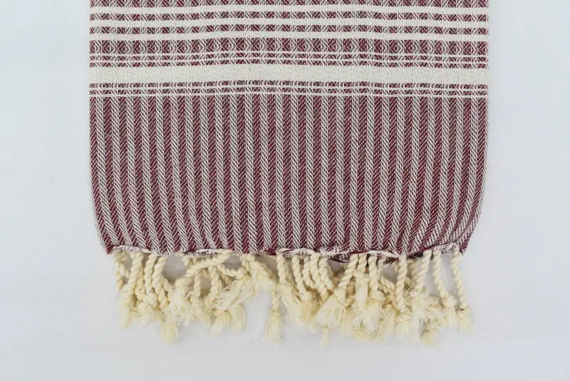Summer Towel, 68x38 Cotton Striped Towel, Handmade Gift, Valentines Day Gift Idea, Personalized Gifts, Handmade Turkish Towel, Gift For Him - 5