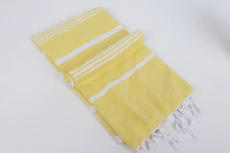 Cotton towel, Decorative Towel, Turkish bath towel, 70x40 Cotton Striped Towel, Handwoven Turkish bath towel, Personalized Wedding Gift, Family Gift - 6