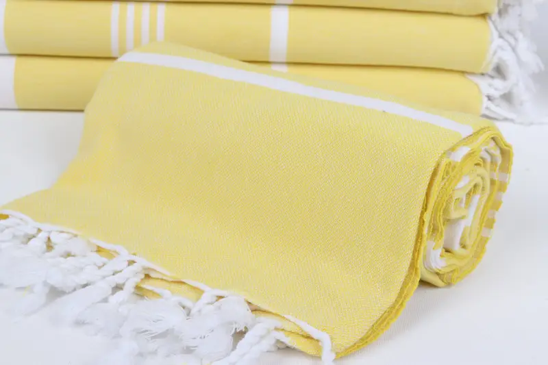 Cotton towel, Decorative Towel, Turkish bath towel, 70x40 Cotton Striped Towel, Handwoven Turkish bath towel, Personalized Wedding Gift, Family Gift - 4