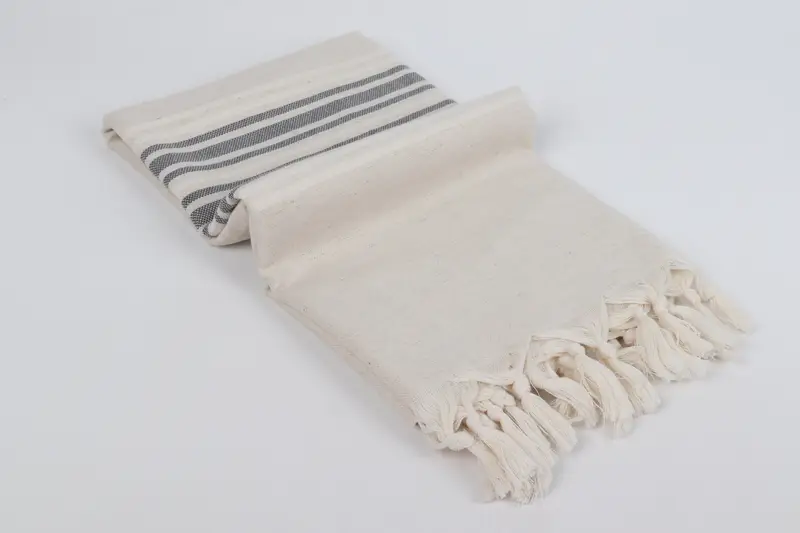 Bridesmaid Gift Towel, Home Decor Gifts, Summer Gift Ideas, Cute Beach Towel, Bachelorette Party Favors, 70x40 Linen Striped Towel, Gift Boxes Towel - 6