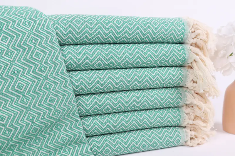 Personalized Towel, Turkish bath towel, 70x38 Cotton Diamond Towel, Turkish Towel USA, Monogram Towels, Personalized Gift For Him, Holiday Towel - 1