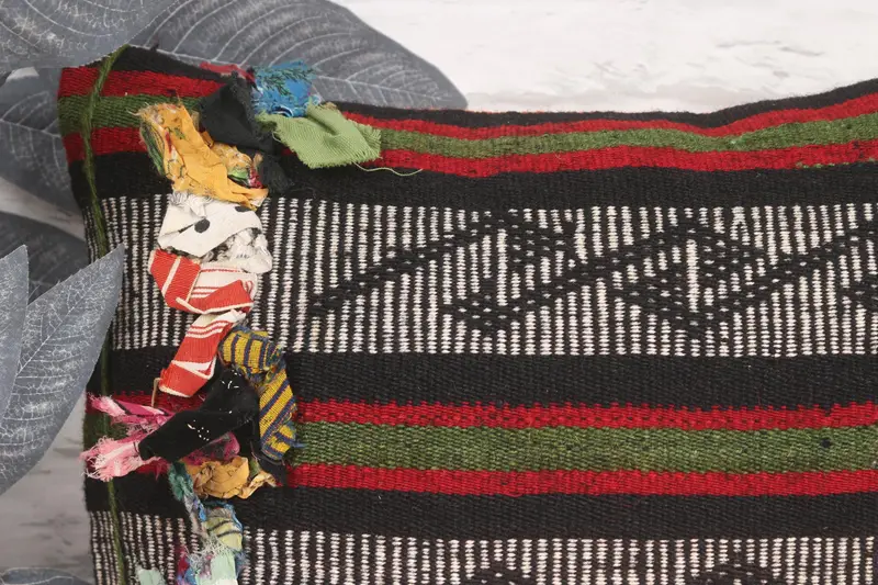 Pillow Case, Home Decor Pillow, Vintage Kilim Throw Pillow, Muted Pillow, Garden Cushion Case, Interior Designer Pillow, 16x16 Red Cushion Case - 2