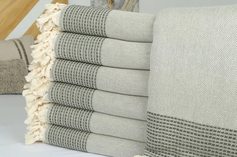 Bachelorette Party Favors, 96x92 Cotton Striped Towel, Bachelorette Party Gifts Bridesmaids, Decorative Blanket, Throw Blanket Couch, Organic Throw - 2