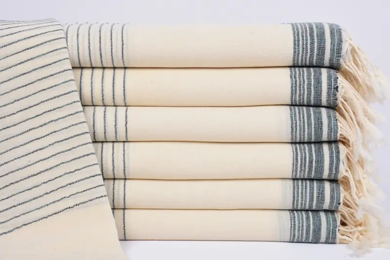 Bridal Party Gifts, Personalized Bridesmaid Gift, Personalized Beach Towel, Bachelorette Party Gifts, Cute Beach Towel, 68x36 Cotton Striped Towel - 1