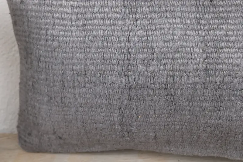 8x16 Gray Pillow, Gift Pillow, Vintage Kilim Throw Pillow, Cushion Cover, Kilim Cushion Sham, Handwoven Pillow Cover Cushion Cover - 3