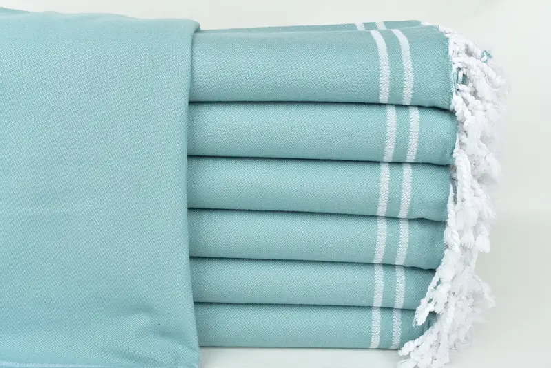 Organic Turkish towel, Quick-dry towel, Monogrammed Turkish Towel, Monogrammed Beach Towel, Gift Towel, Yoga Towel, 70x40 Cotton Star Design Towel - 3