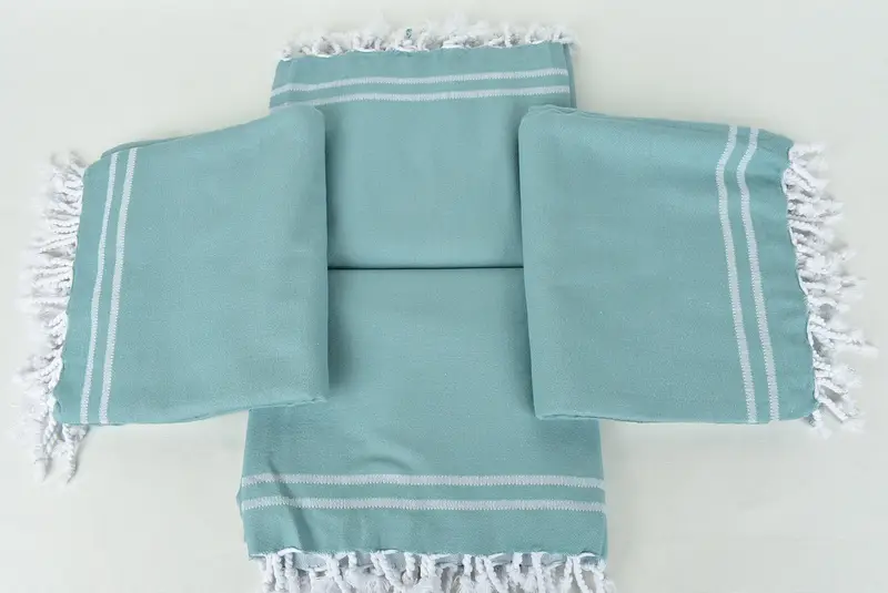 Organic Turkish towel, Quick-dry towel, Monogrammed Turkish Towel, Monogrammed Beach Towel, Gift Towel, Yoga Towel, 70x40 Cotton Star Design Towel - 8