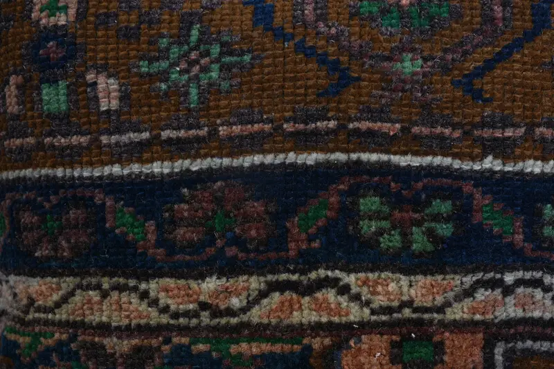 Throw Kilim Pillow, Pillow Sham, Vintage Kilim Pillow, Muted Pillow Sham, 14x14 Brown Pillow Cover, Antique Pillows, Farmhouse Pillow Case - 3
