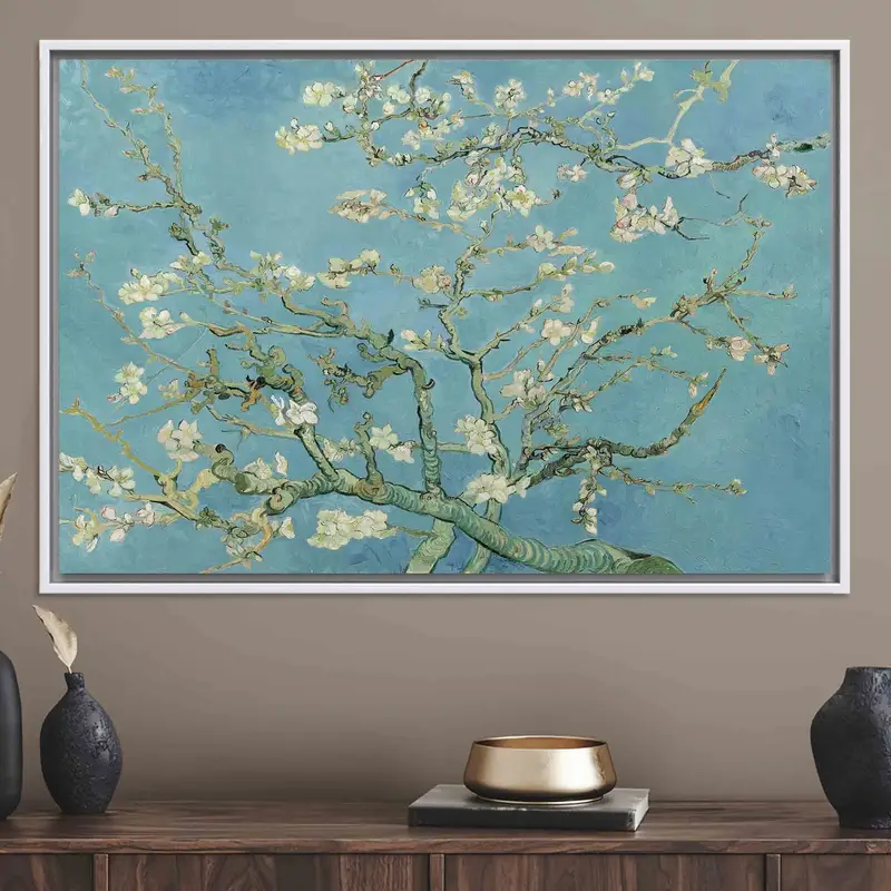 ヴィンセント・ヴァン・ゴッホ アーモンドの花の木プリントキャンバスアート