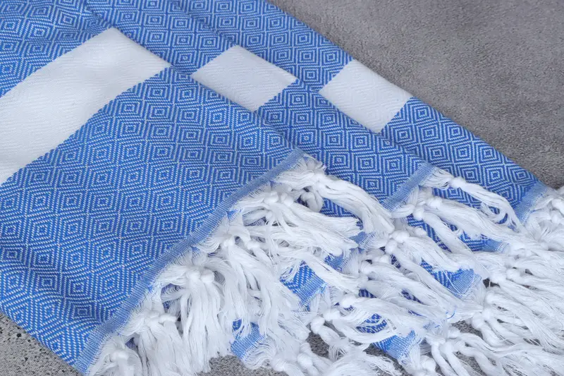 Grandma Gift, Turkish towel bulk order for wedding gifts, Wedding Gifts Towel, Beach Towel Bulk, Turkish towel, 70x40 Cotton Diamond Towel - 5