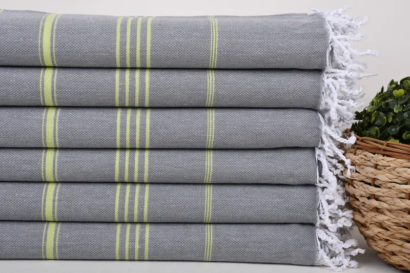 Custom Wedding Towel, Personalized Wedding Gift For Couple, 70x40 Cotton Striped Towel, Wedding Gifts Towel, Thin towel, Turkish Towel USA - 2