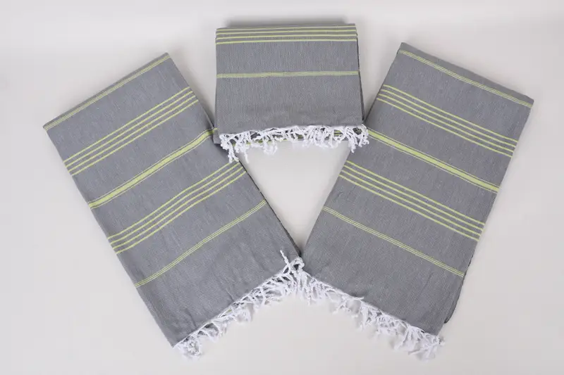 Custom Wedding Towel, Personalized Wedding Gift For Couple, 70x40 Cotton Striped Towel, Wedding Gifts Towel, Thin towel, Turkish Towel USA - 6