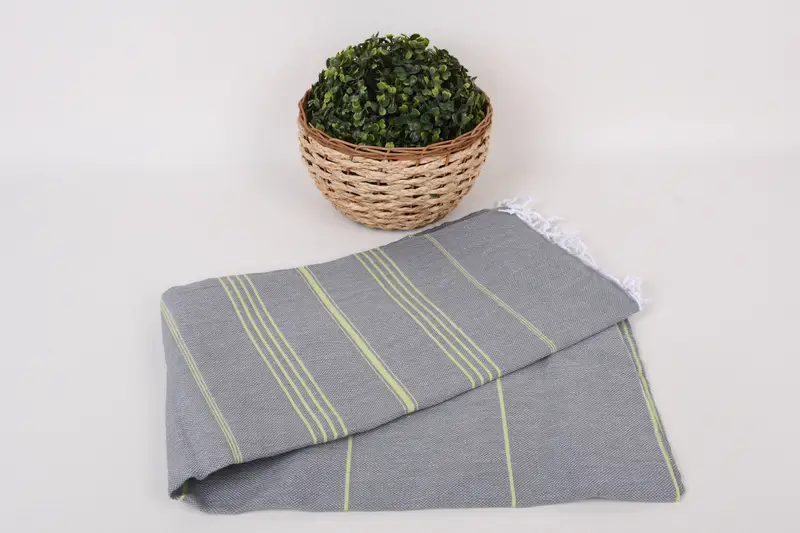 Custom Wedding Towel, Personalized Wedding Gift For Couple, 70x40 Cotton Striped Towel, Wedding Gifts Towel, Thin towel, Turkish Towel USA - 4