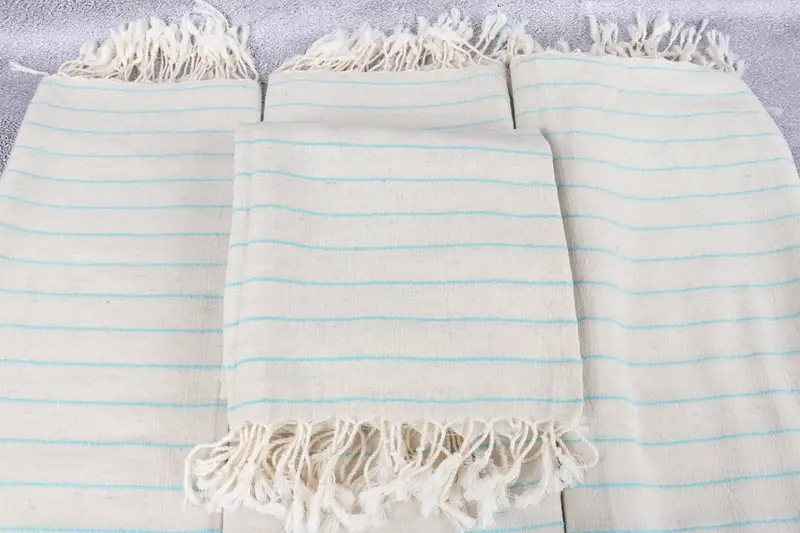 Regalo de toalla personalizado, toalla de playa personalizada, toalla a rayas de algodón de 70x38, toalla de decoración del hogar, regalos para él, toalla de regalo de spa, regalo de boda personalizado - 4