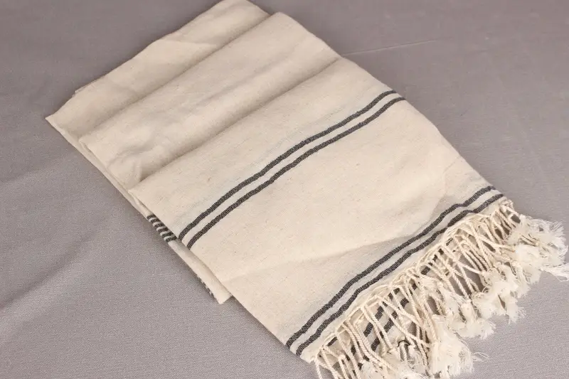 Personalized Gift, Turkish Towel Beach, Luxury towel, 80x36 Cotton Striped Towel, Wedding Gift Ideas, Eco-friendly Turkish peshtemal towel - 7