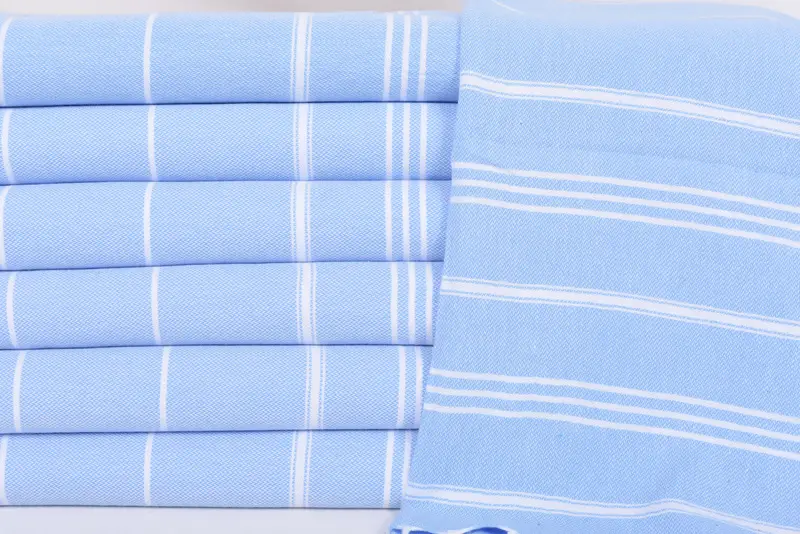 Best Wedding Gift, Bachelorette Gifts, Personalized Hand Towel, 40x24 Cotton Striped Towel, Kitchen Towel, Bridesmaid Gifts, Bridal Shower Gift - 2