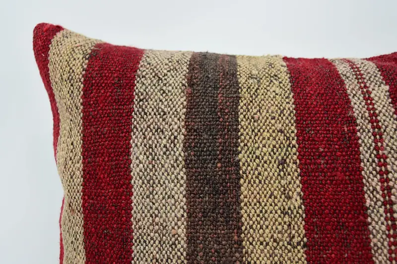 16x24 Beige Cushion Cover, Pillow Sham, Kilim Pillow Cover, Kilim Cushion Sham, Pastel Cushion, Kilim Pillow, Bohemian Cushion Cushion - 2