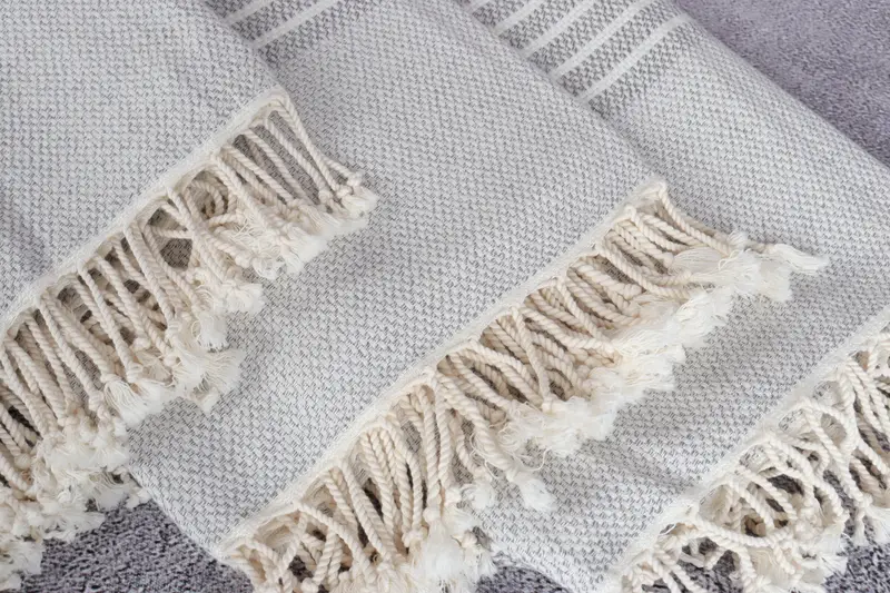 Bridal Party Gifts, Bachelor Party Favors, Large Turkish Towel, Travel Towel, 76x40 Cotton Striped Towel, Personalized Towel, Monogram Turkish Towel - 5