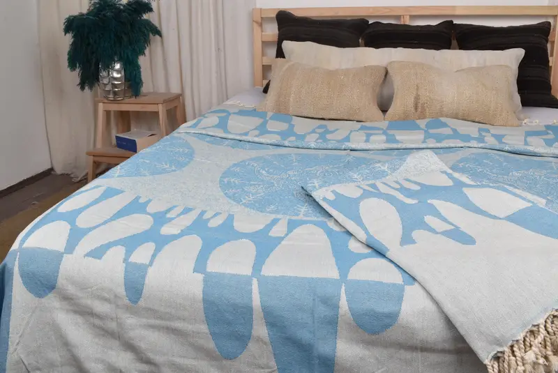 Turkish Cotton Throw Blanket, Throw Blanket Couch, Decorative Blanket, Spa Gift, Shower Curtain, Monogram Blanket, 100x80 Cotton Turtle Design Towel - 1