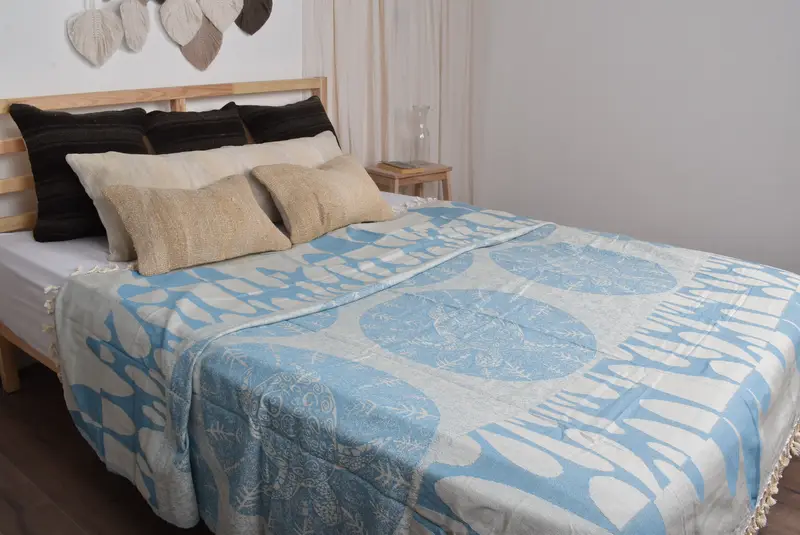 Turkish Cotton Throw Blanket, Throw Blanket Couch, Decorative Blanket, Spa Gift, Shower Curtain, Monogram Blanket, 100x80 Cotton Turtle Design Towel - 8