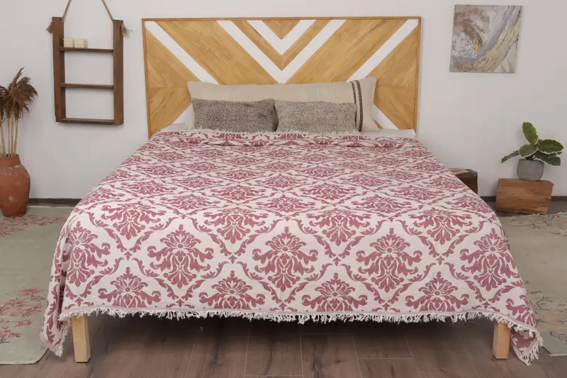 Custom Wedding Gifts, Wedding For Favor, 100x80 Cotton Baroque Towel, Custom Shower Curtain, Monogram Blanket, Turkish Bedspread, Custom Blanket - 2