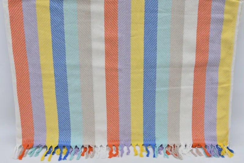 Personalized Gift For Him, Bachelorette Party Favors, Monogram Blanket, Halloween Blanket, 92x76 Cotton Chevron Towel, Bridal Shower Gift - 2