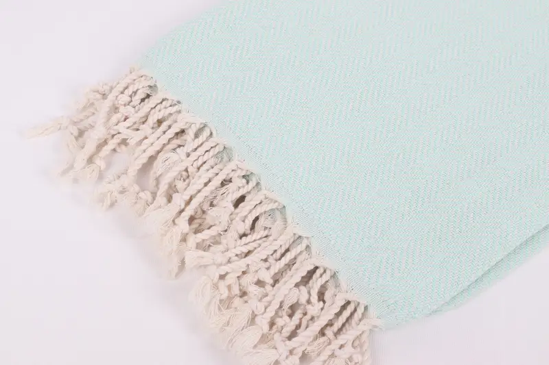 Personalized Gifts, Traditional Turkish peshtemal for hammam, Organic Turkish towel, Gift For Her, 70x40 Cotton Herringbone Towel, Family Gift - 7